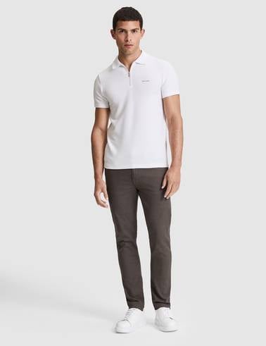 Kahverengi Slim Fit Jean Pantolon