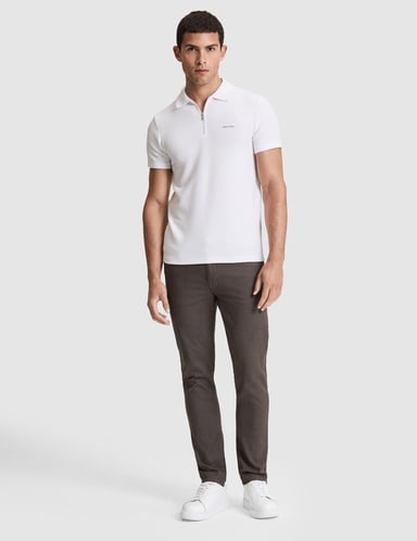 Kahverengi Slim Fit Jean Pantolon