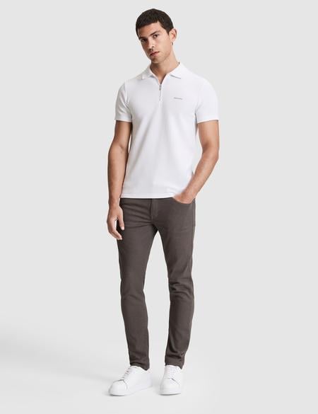 Kahverengi Slim Fit Jean Pantolon - 50317311012