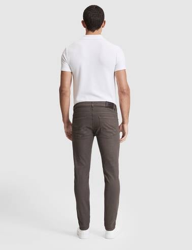 Kahverengi Slim Fit Jean Pantolon
