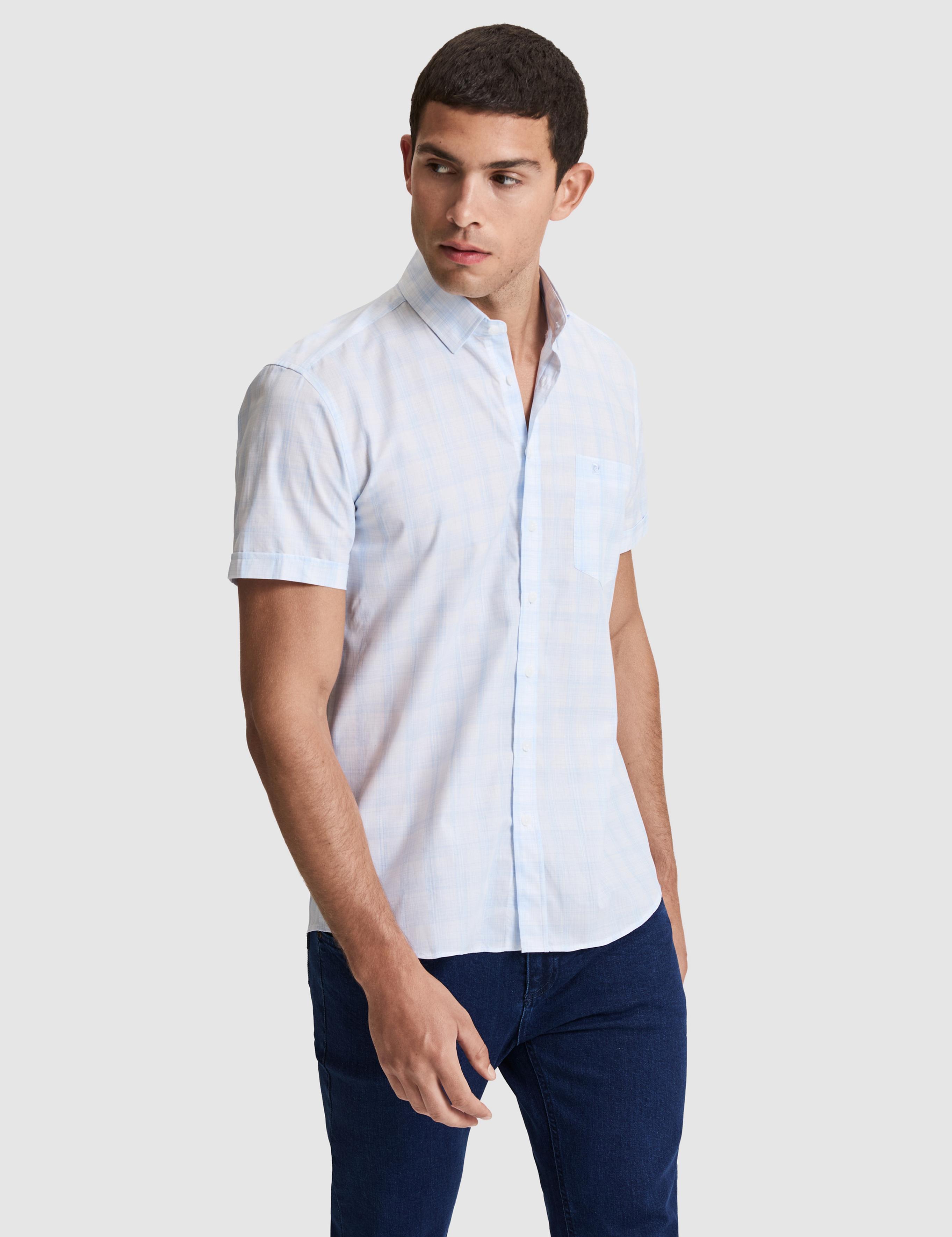 Mavi Regular Fit Kısa Kollu Gömlek