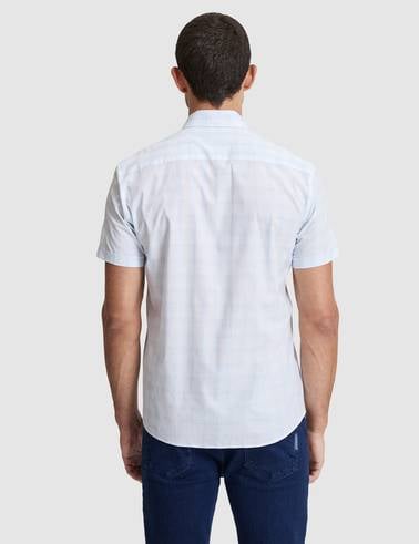 Mavi Regular Fit Kısa Kollu Gömlek