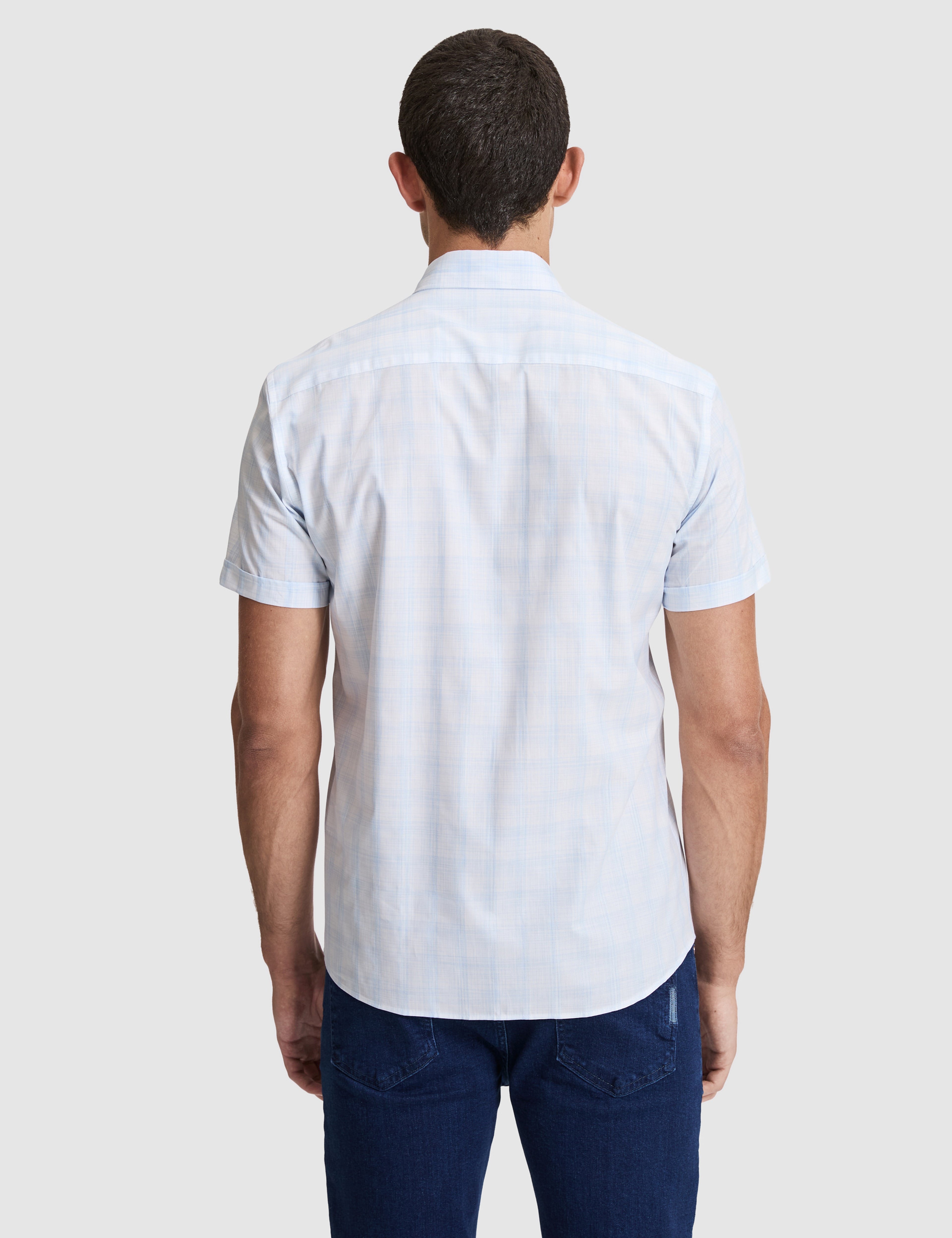Mavi Regular Fit Kısa Kollu Gömlek