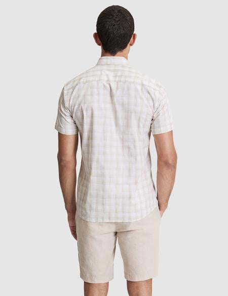 Haki Regular Fit Kısa Kollu Gömlek - 50320899007