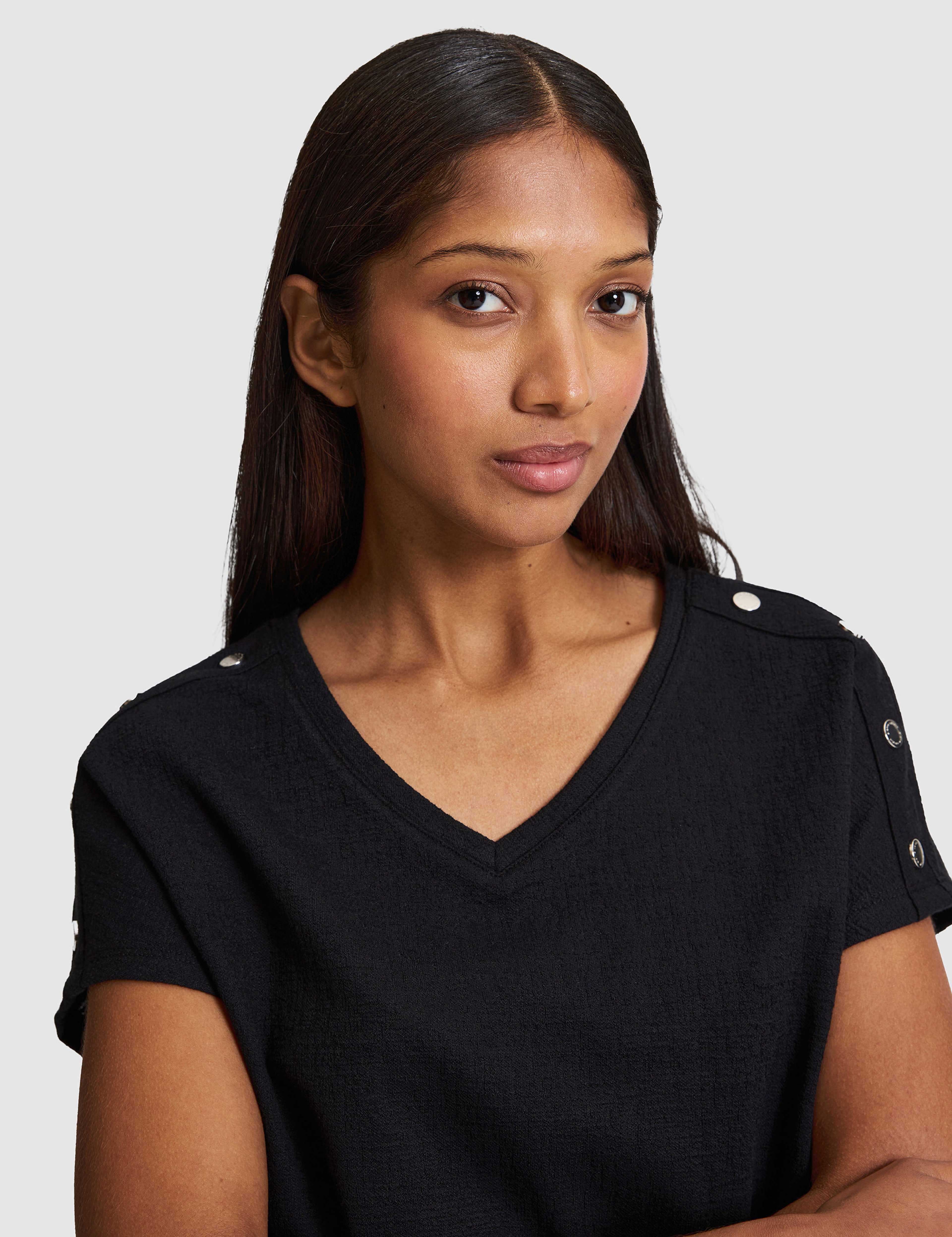 Siyah Comfort Fit Tişört