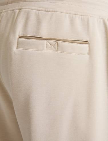 Bej Comfort Fit Örme Şort