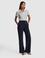 Lacivert Flare Fit Kumaş Pantolon