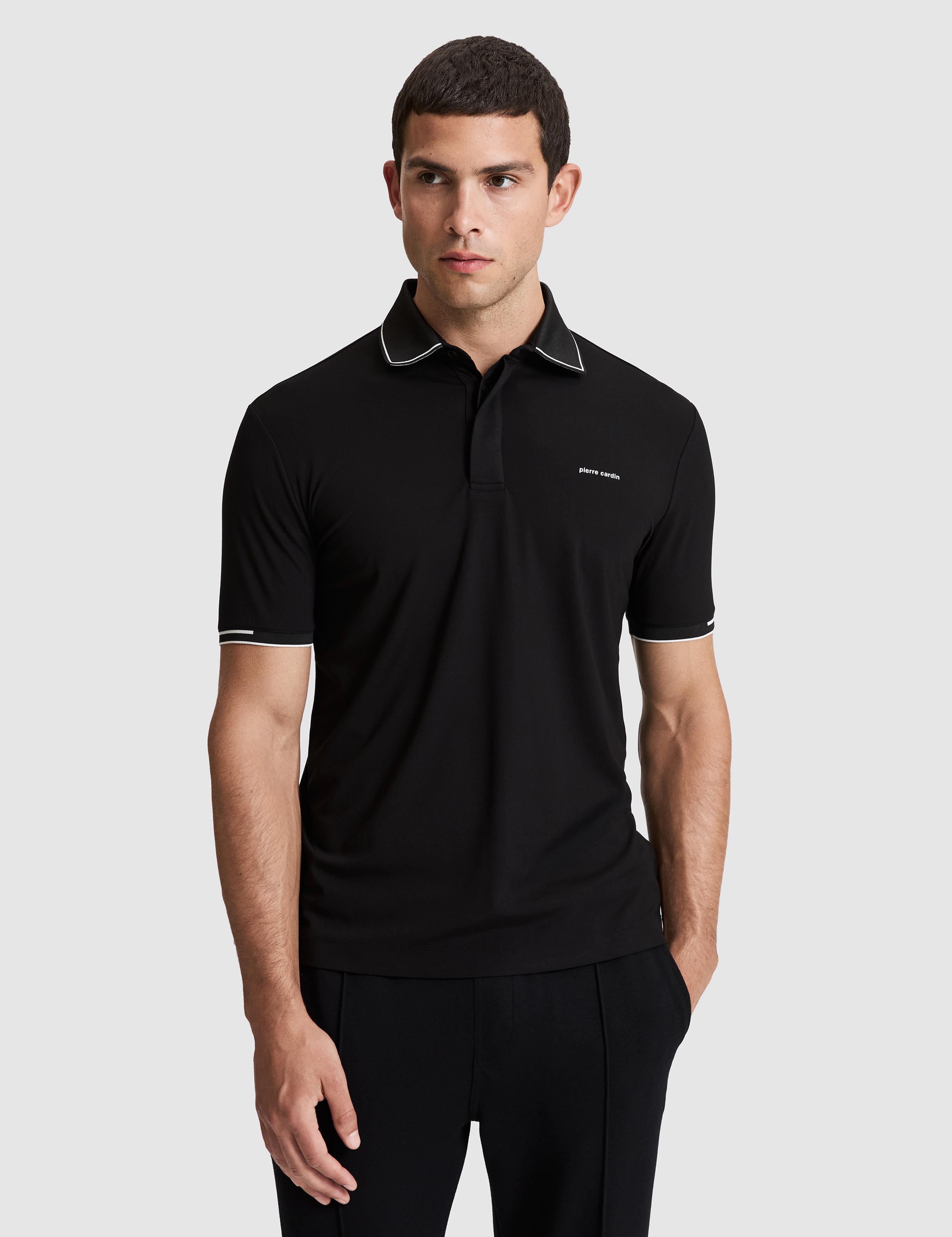 Ekru Regular Fit Polo Yaka Tişört