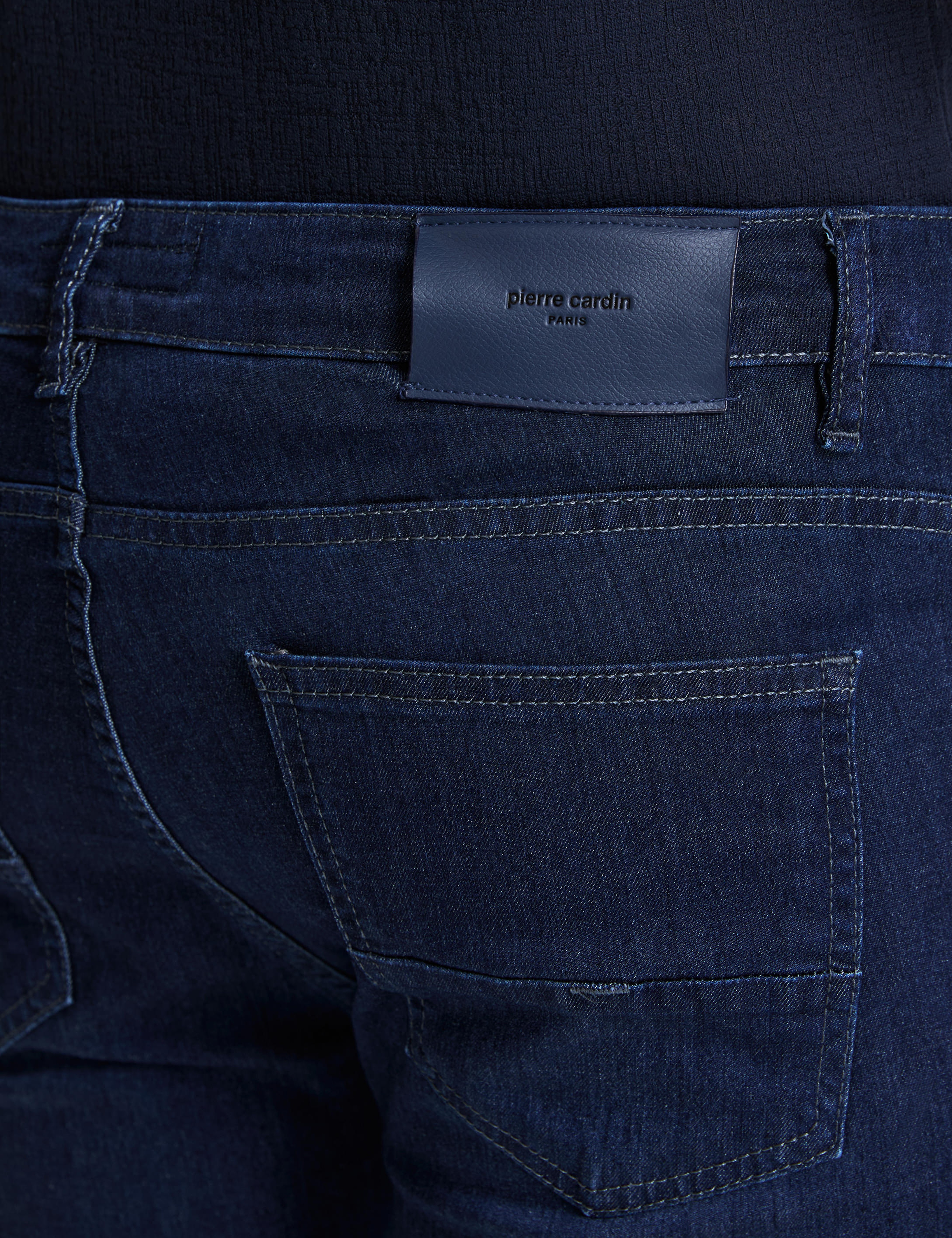 Lacivert Slim Fit Jean Pantolon - Image 6