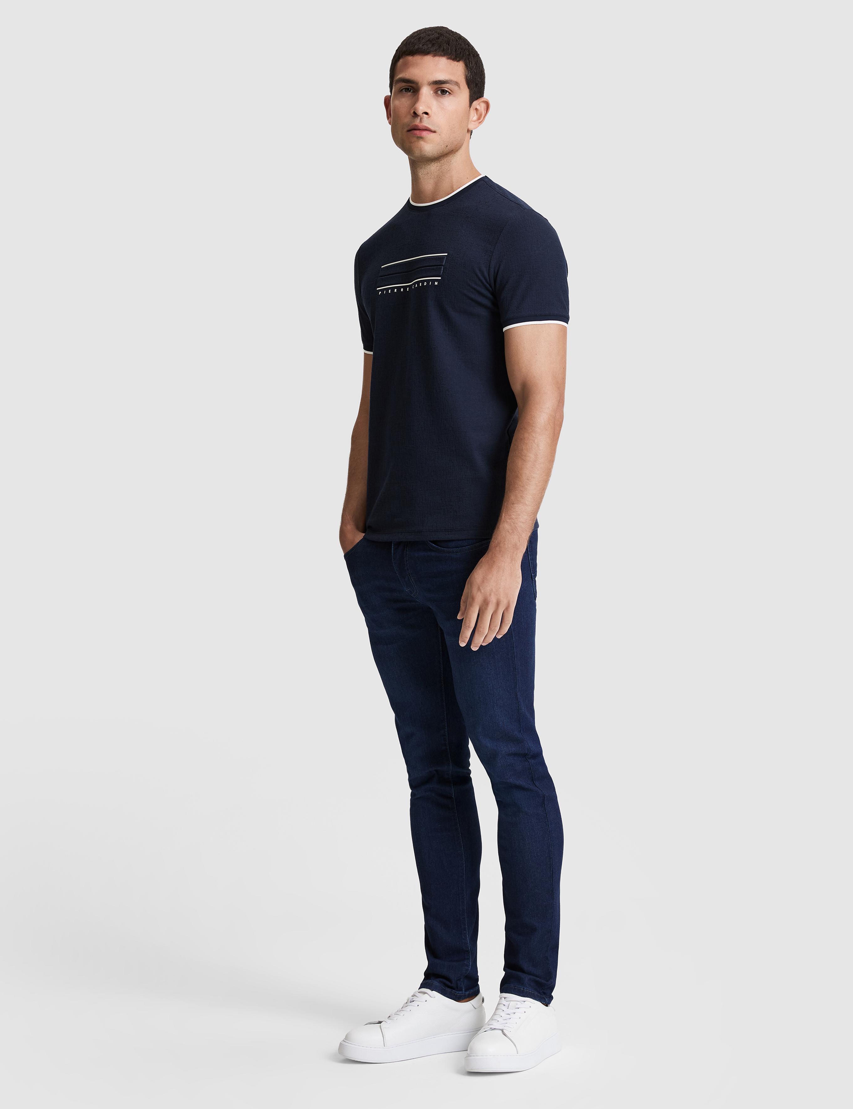Lacivert Slim Fit Jean Pantolon