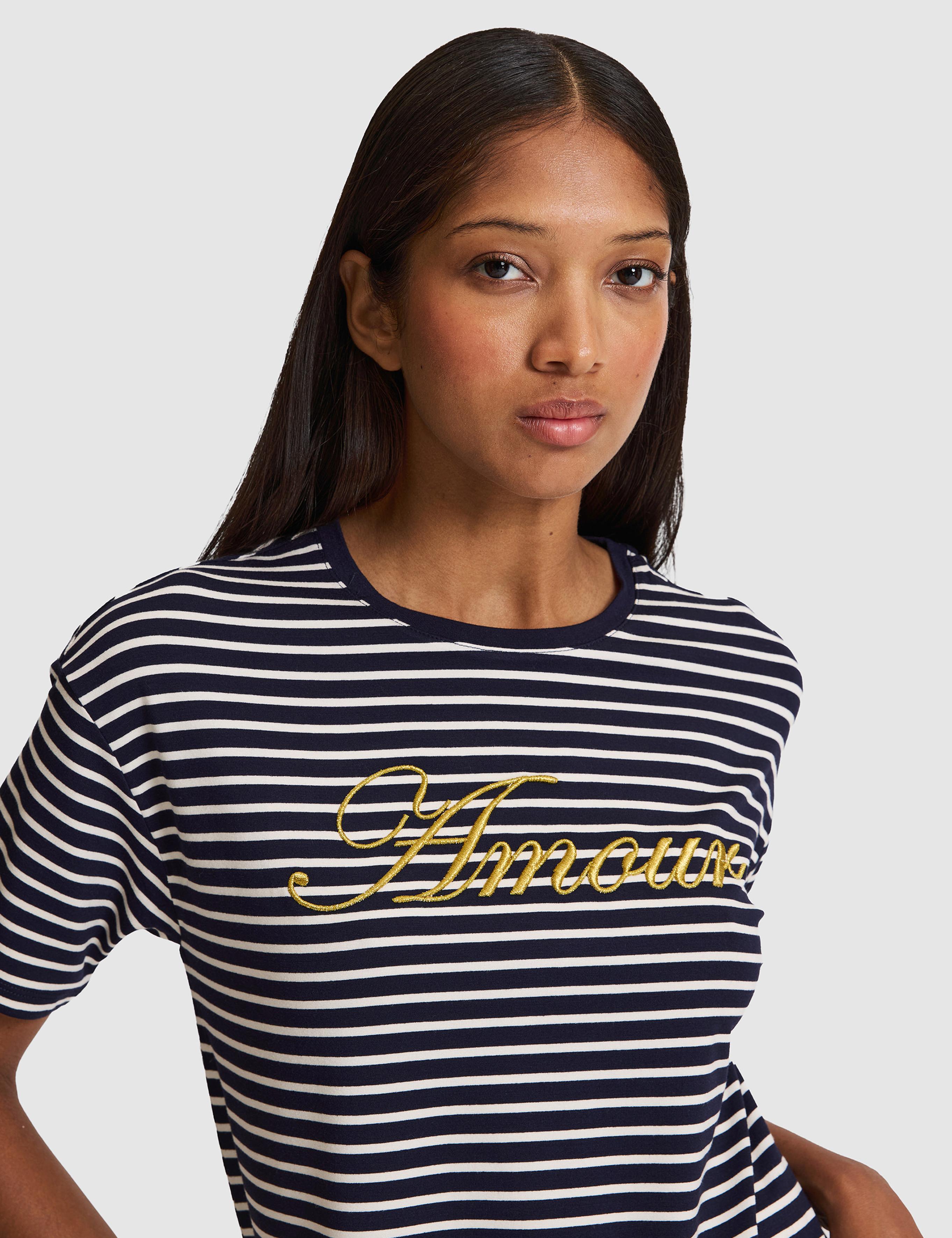 Lacivert Comfort Fit Tişört