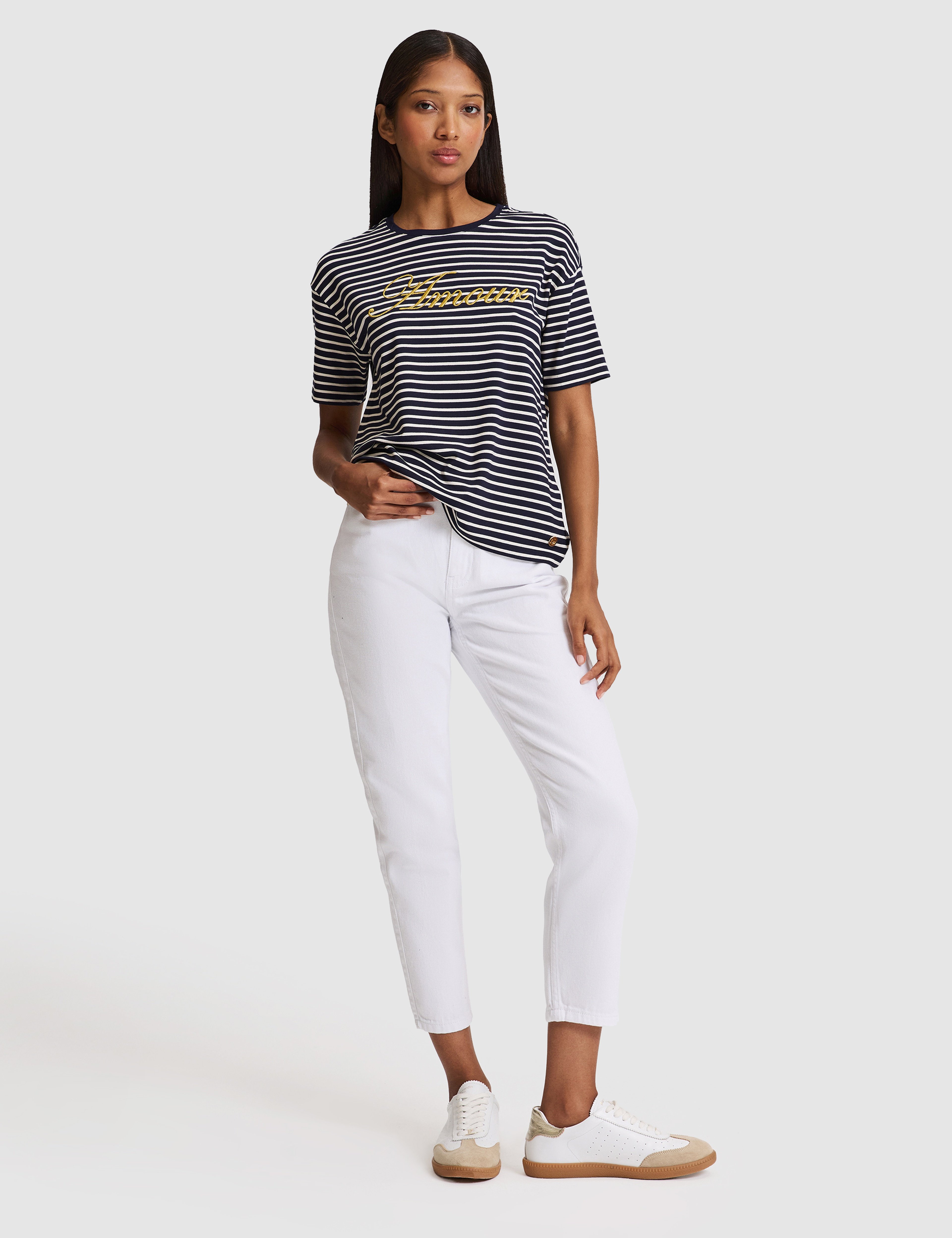 Lacivert Comfort Fit Tişört