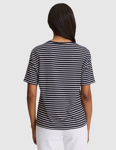 Lacivert Comfort Fit Tişört