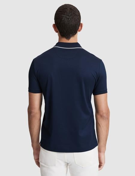 Lacivert Slim Fit %100 Pamuk Polo Yaka Tişört - 50321049025