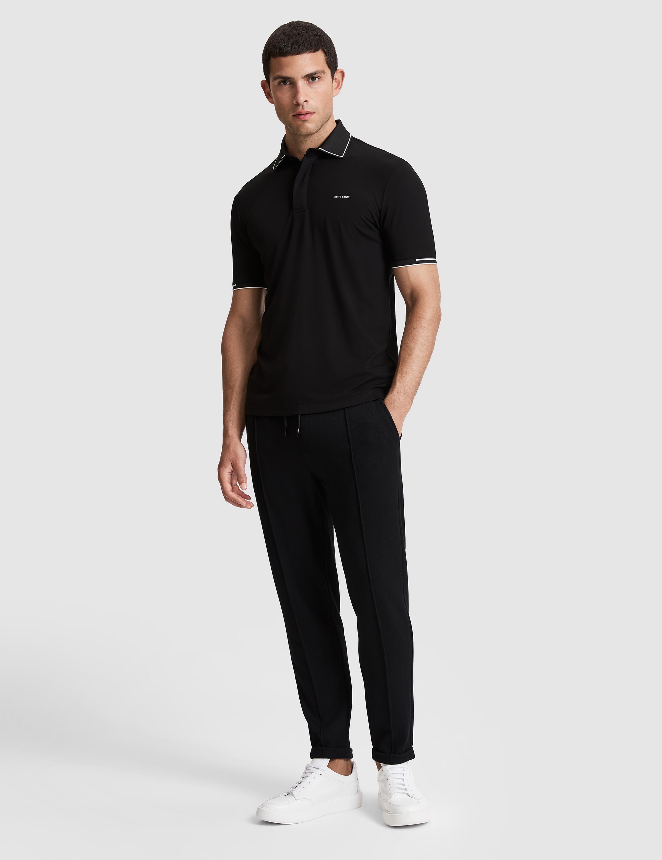 Siyah Slim Fit Eşofman Altı