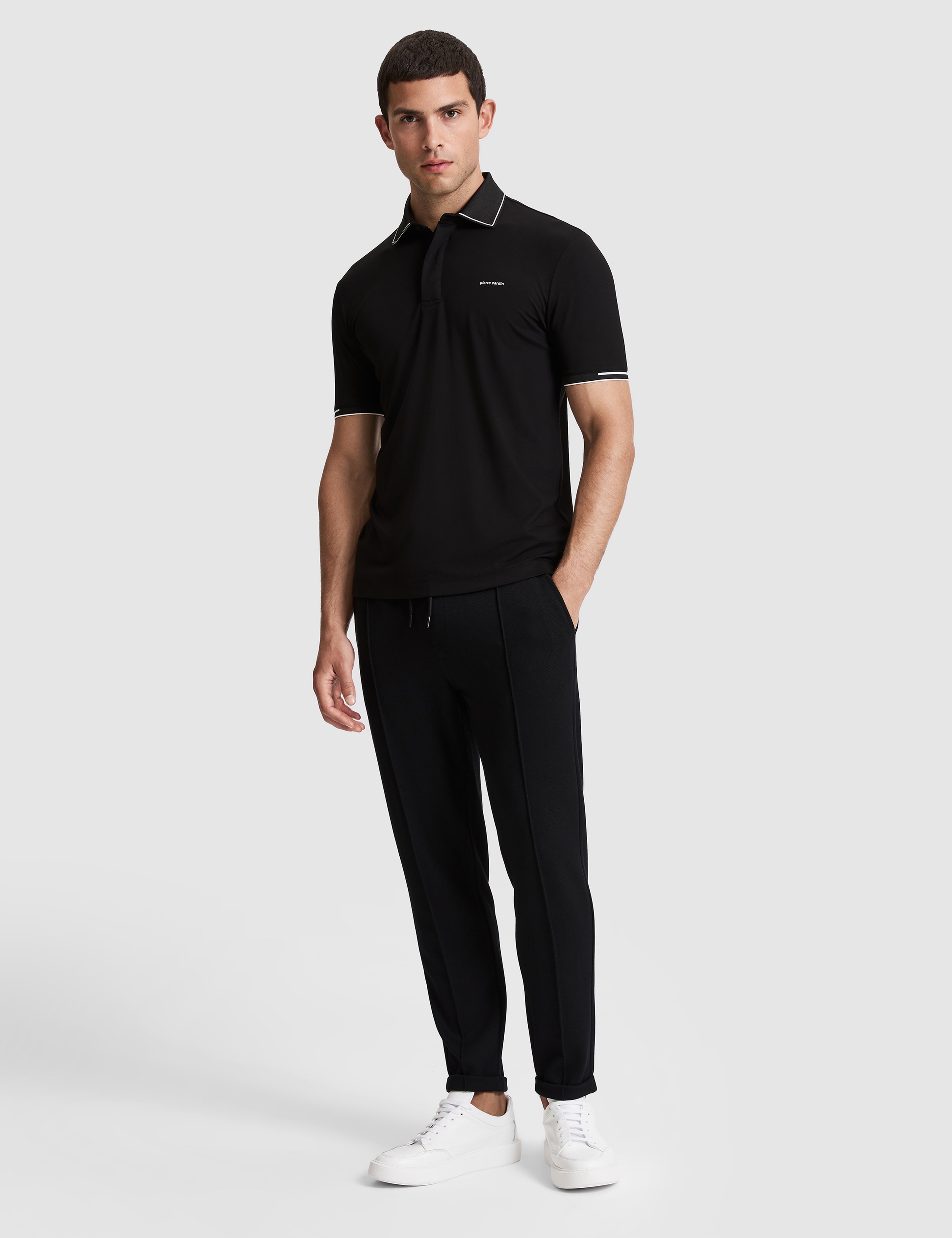 Siyah Slim Fit Eşofman Altı