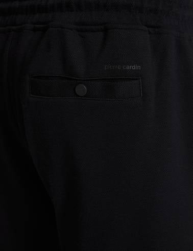 Siyah Slim Fit Eşofman Altı