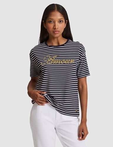 Lacivert Comfort Fit Tişört