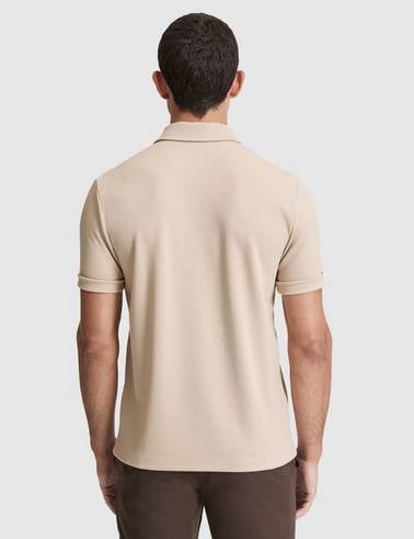 Koyu Bej Regular Fit Polo Yaka Tişört