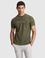 Haki Slim Fit  Bisiklet Yaka Tişört