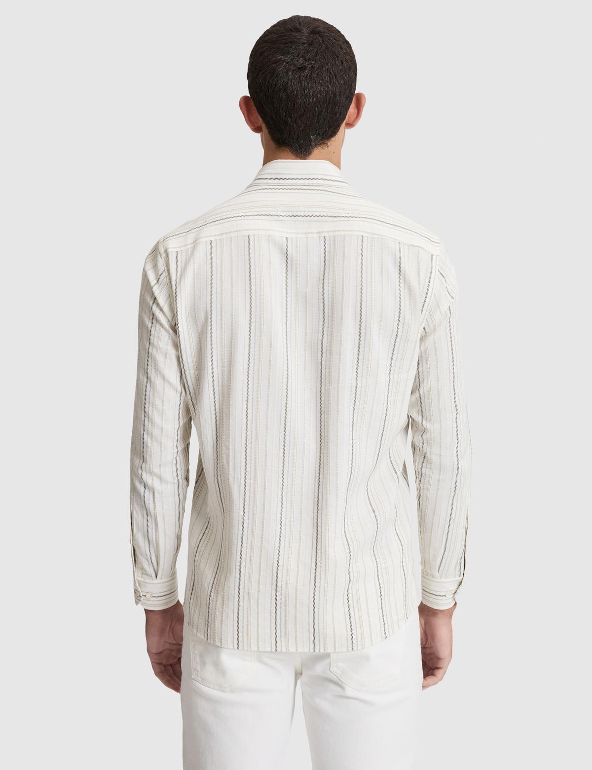 Haki Regular Fit Uzun Kollu Gömlek - 50320895031