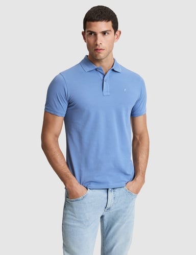Mavi Slim Fit %100 Pamuk Düğmeli Polo Yaka Basic Tişört