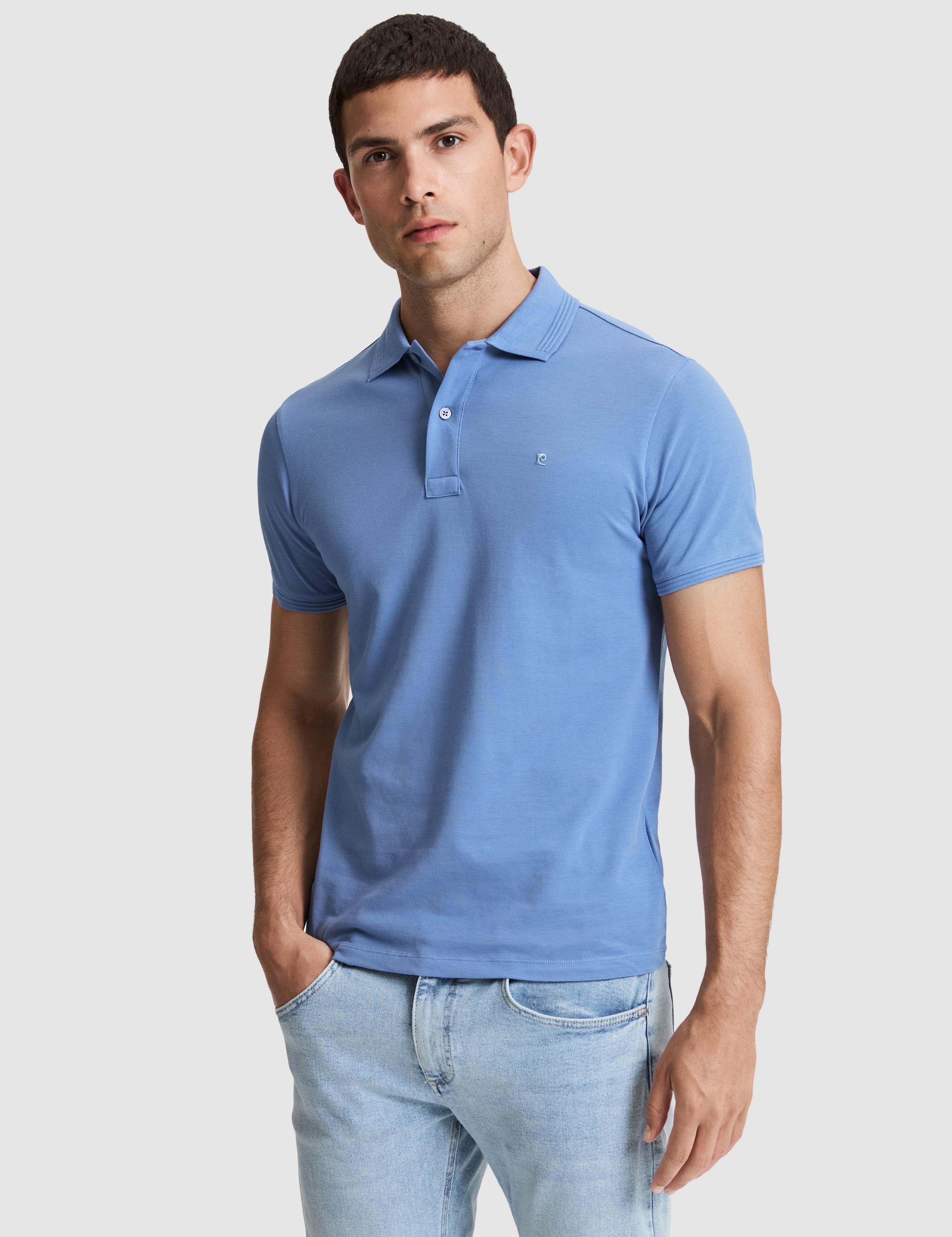 Mavi Slim Fit %100 Pamuk Düğmeli Polo Yaka Basic Tişört