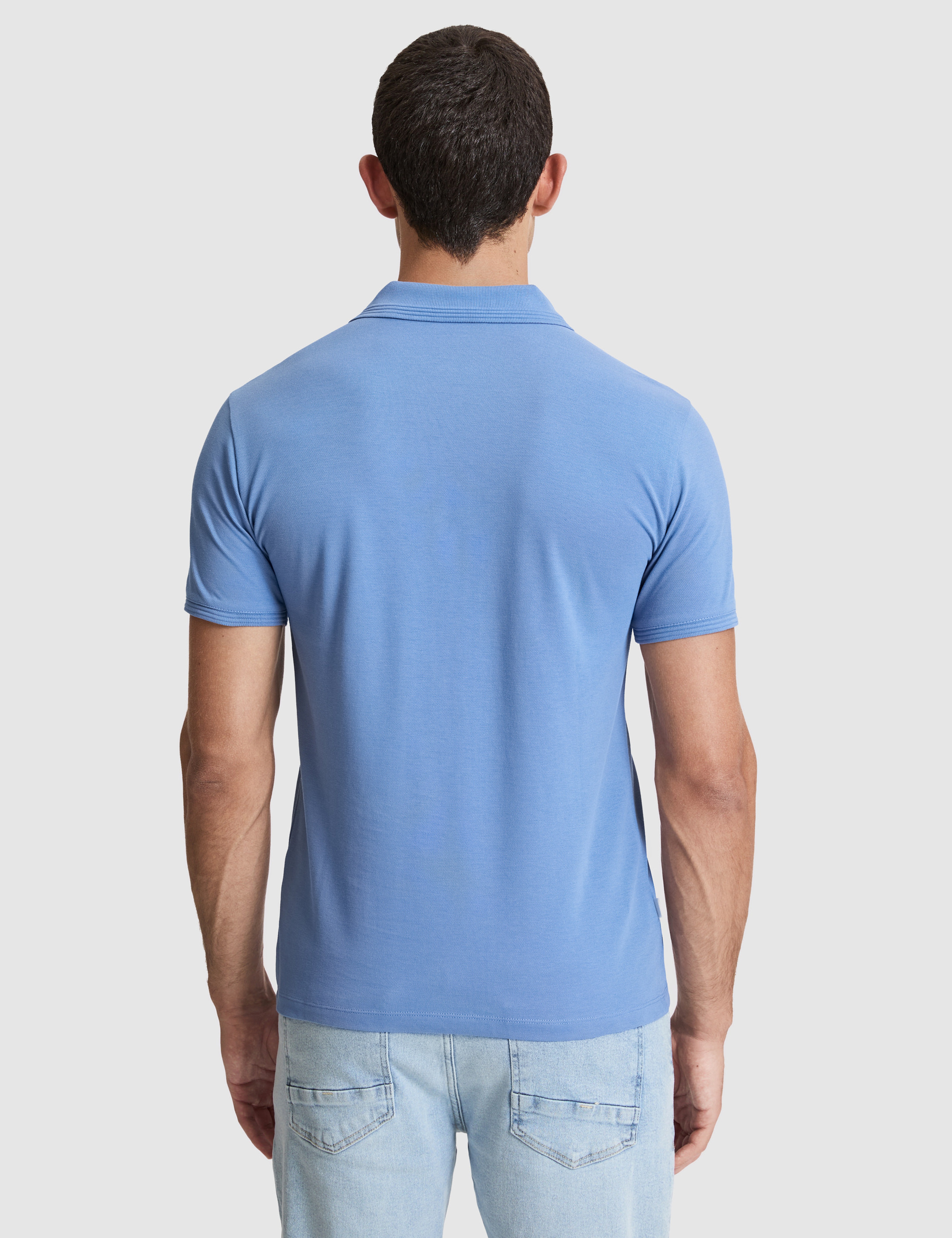 Mavi Slim Fit %100 Pamuk Düğmeli Polo Yaka Basic Tişört