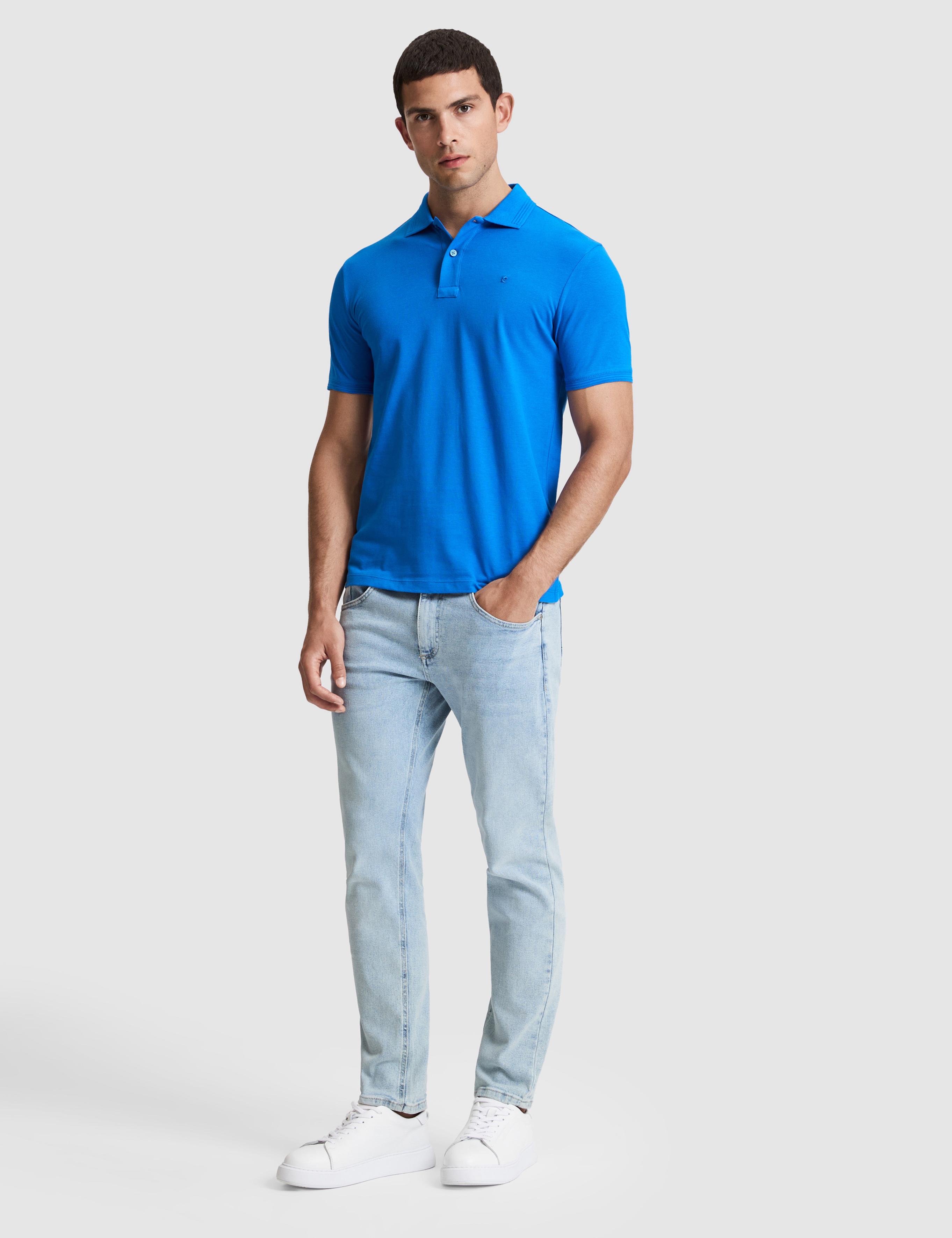 Sax Slim Fit %100 Pamuk Düğmeli Polo Yaka Basic Tişört