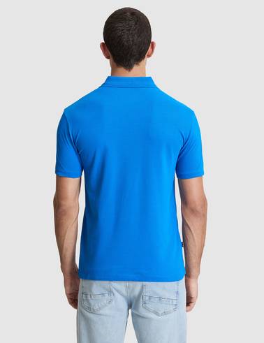 Sax Slim Fit %100 Pamuk Düğmeli Polo Yaka Basic Tişört