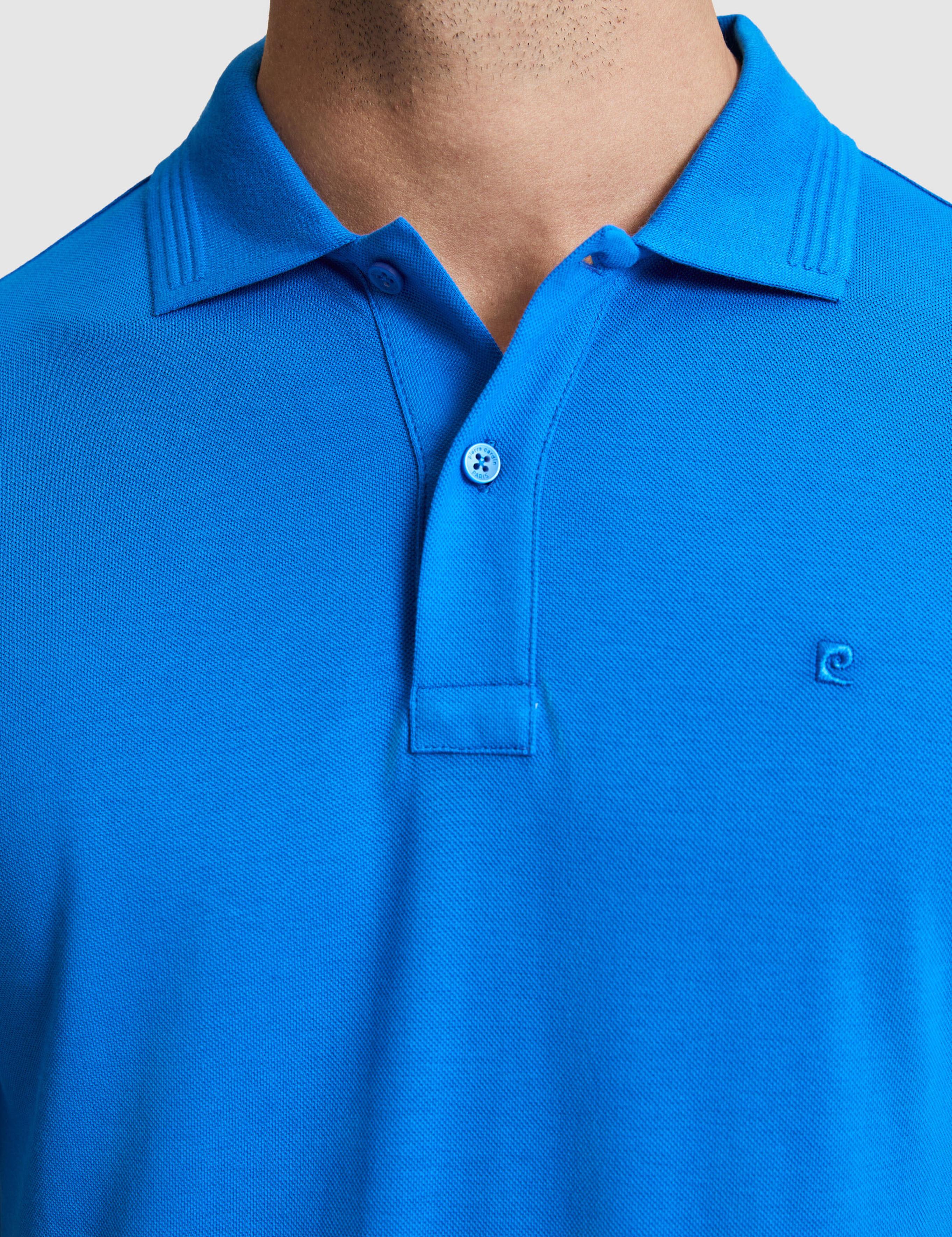 Sax Slim Fit %100 Pamuk Düğmeli Polo Yaka Basic Tişört