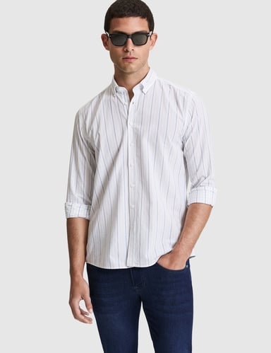 Mint Regular Fit Uzun Kollu Gömlek