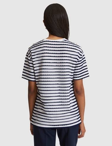 Lacivert Comfort Fit Tişört