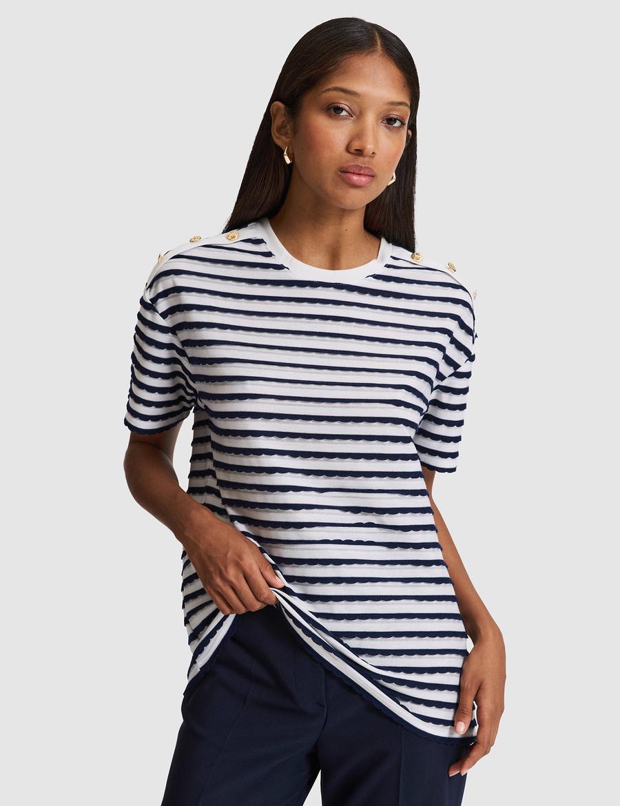 Lacivert Comfort Fit Tişört