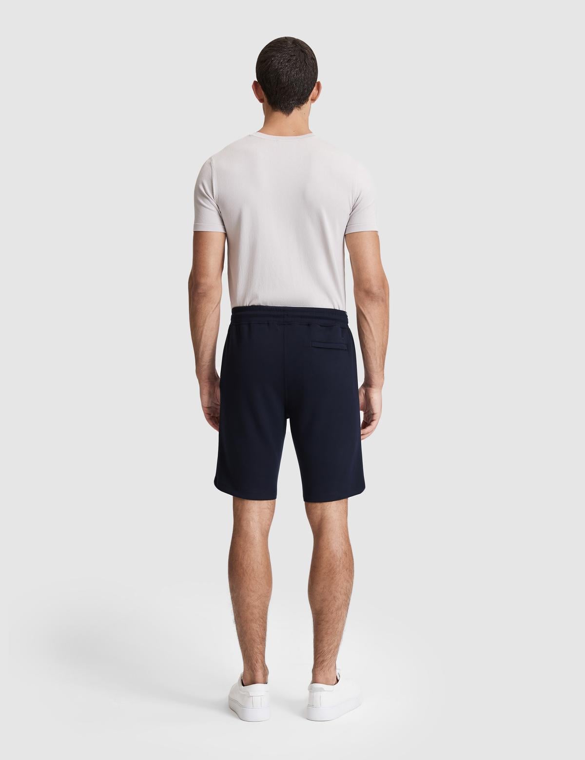Lacivert Comfort Fit Örme Şort - 50321177014
