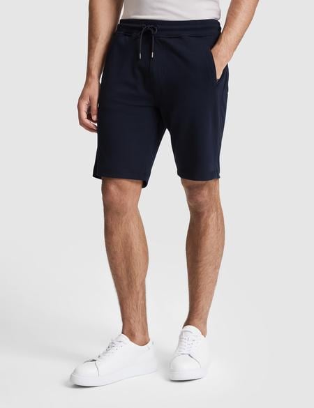 Lacivert Comfort Fit Örme Şort - 50321177014