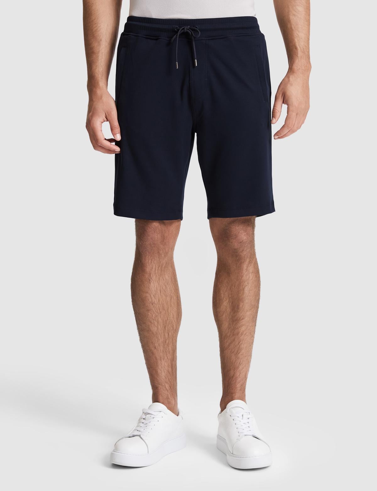 Lacivert Comfort Fit Örme Şort - 50321177014