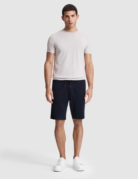 Lacivert Comfort Fit Örme Şort - 50321177014