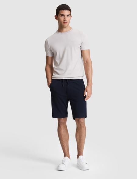 Lacivert Comfort Fit Örme Şort - 50321177014