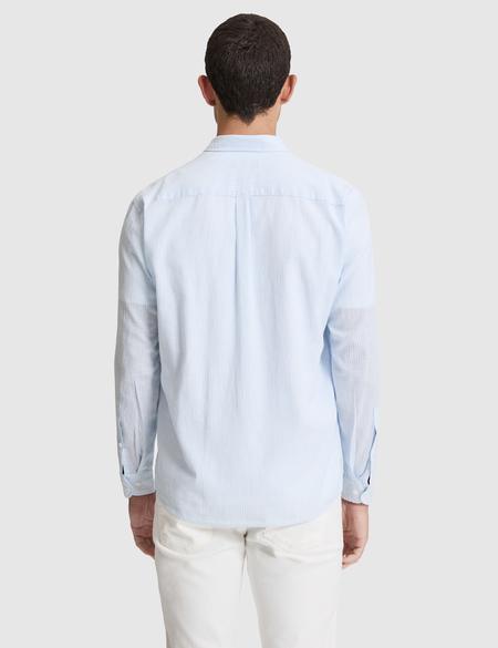 Açık Mavi Comfort Fit Uzun Kollu Gömlek - 50325297007