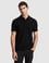 Siyah Regular Fit Polo Yaka Tişört