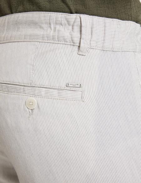 Açık Gri Slim Fit Kanvas Pantolon - 50320820077
