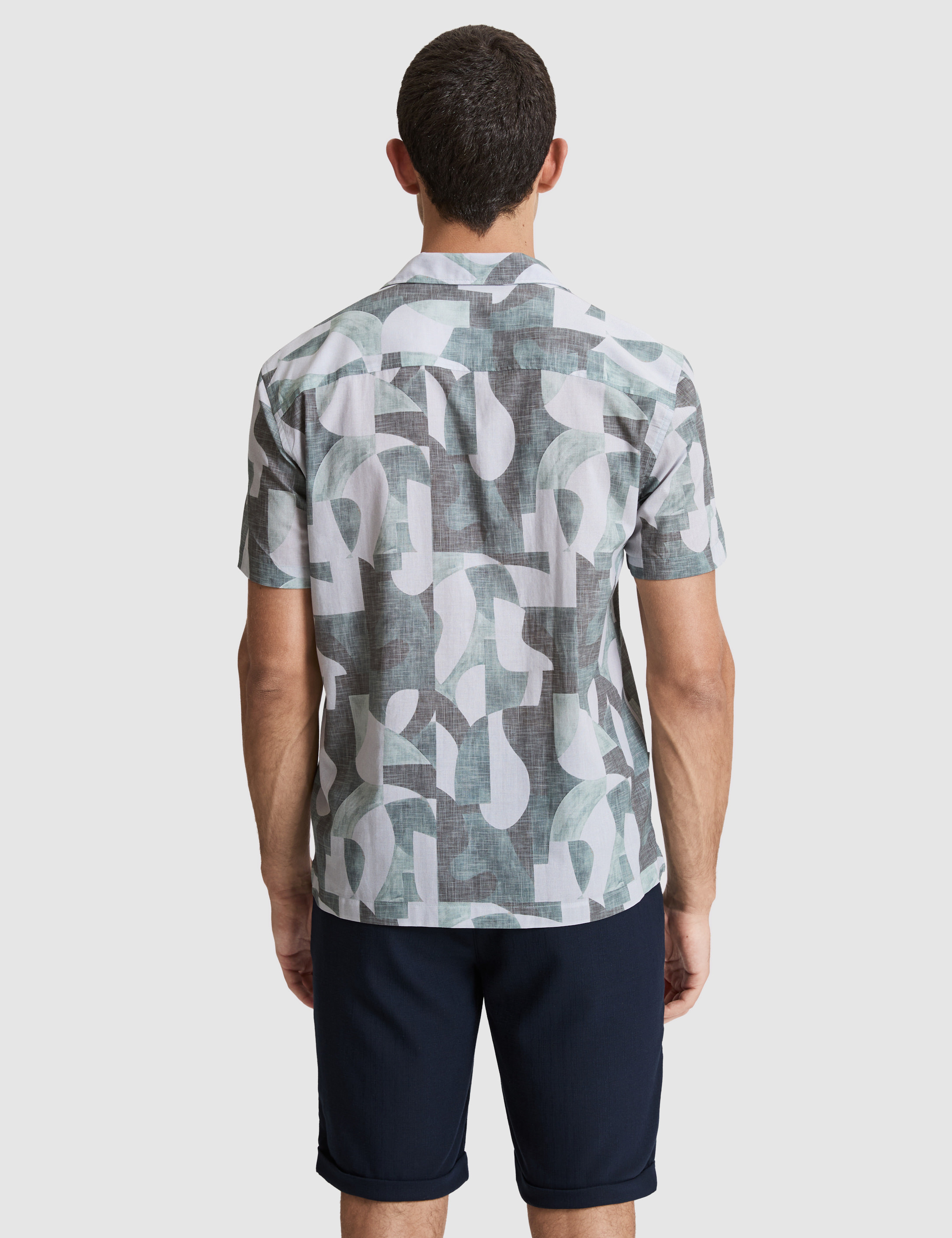 Mint Oversize Kısa Kollu Gömlek - 50320923014
