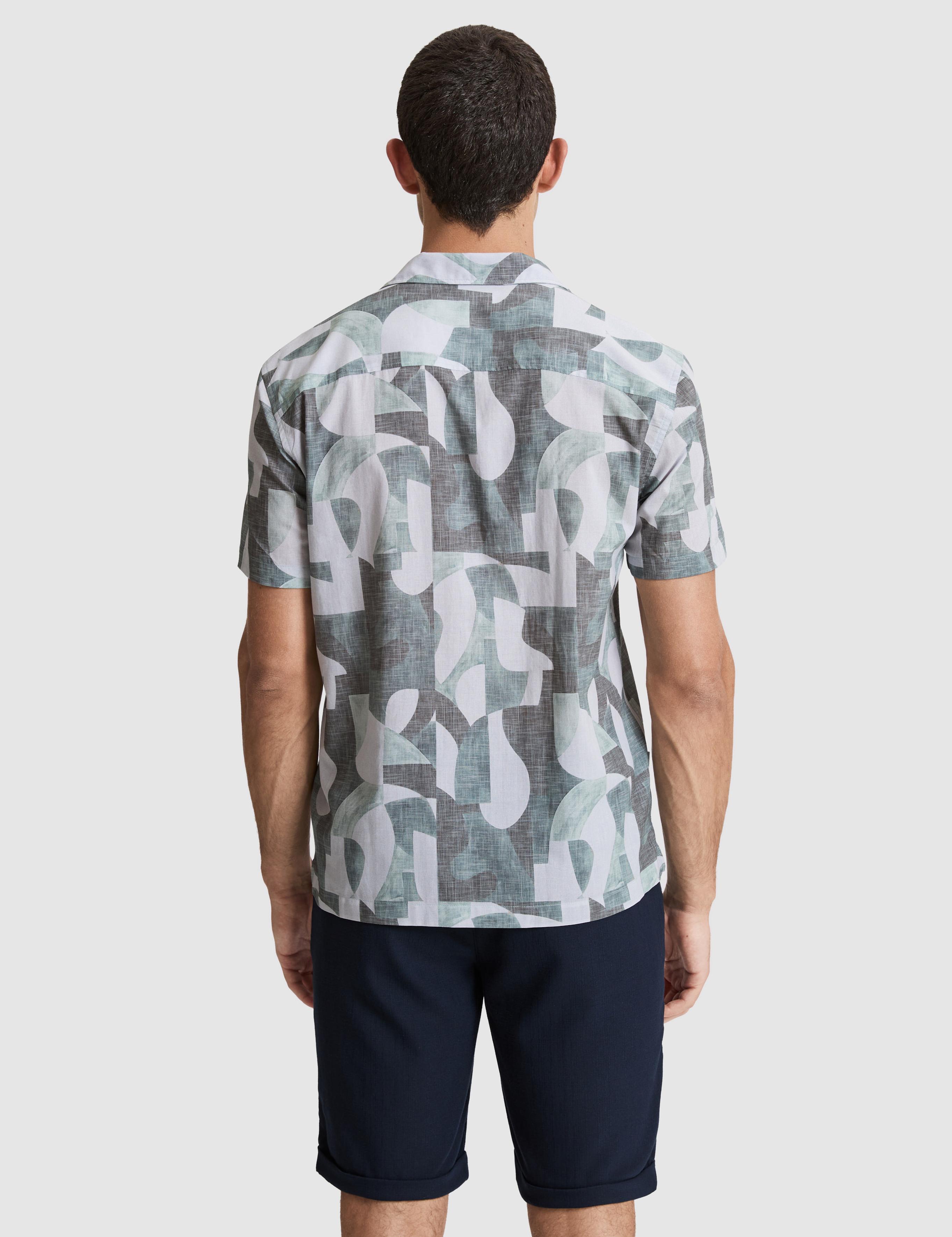 Mint Oversize Kısa Kollu Gömlek