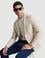Bej Ex. Slim Fit Keten Karışımlı Ceket