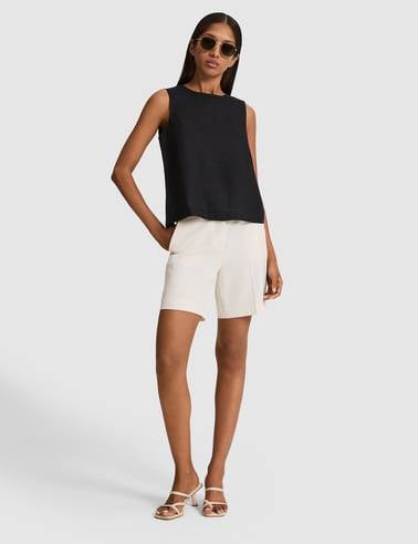 Siyah Regular Fit Bluz