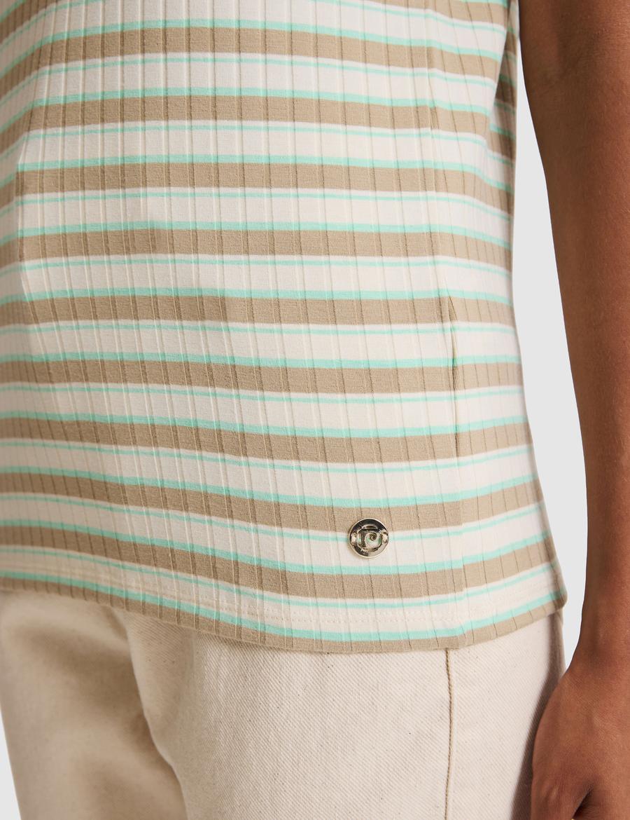 Mint Slim Fit Polo Yaka Tişört