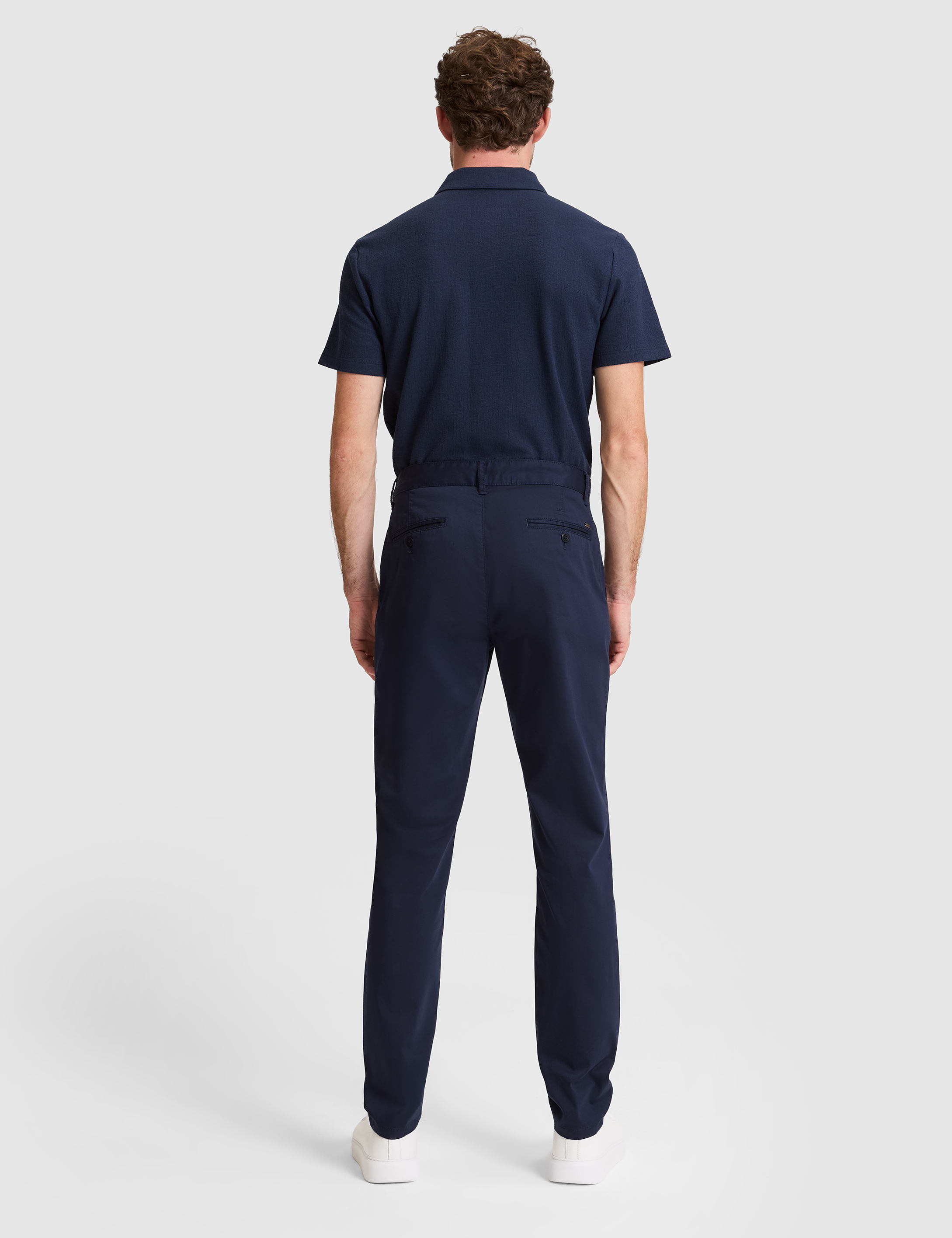 Lacivert Slim Fit Basic Kanvas Pantolon - 50305450275