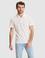 Ekru Slim Fit Düğmeli Polo Yaka Tişört