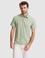 Çağla Yeşili Slim Fit Düğmeli Polo Yaka Tişört